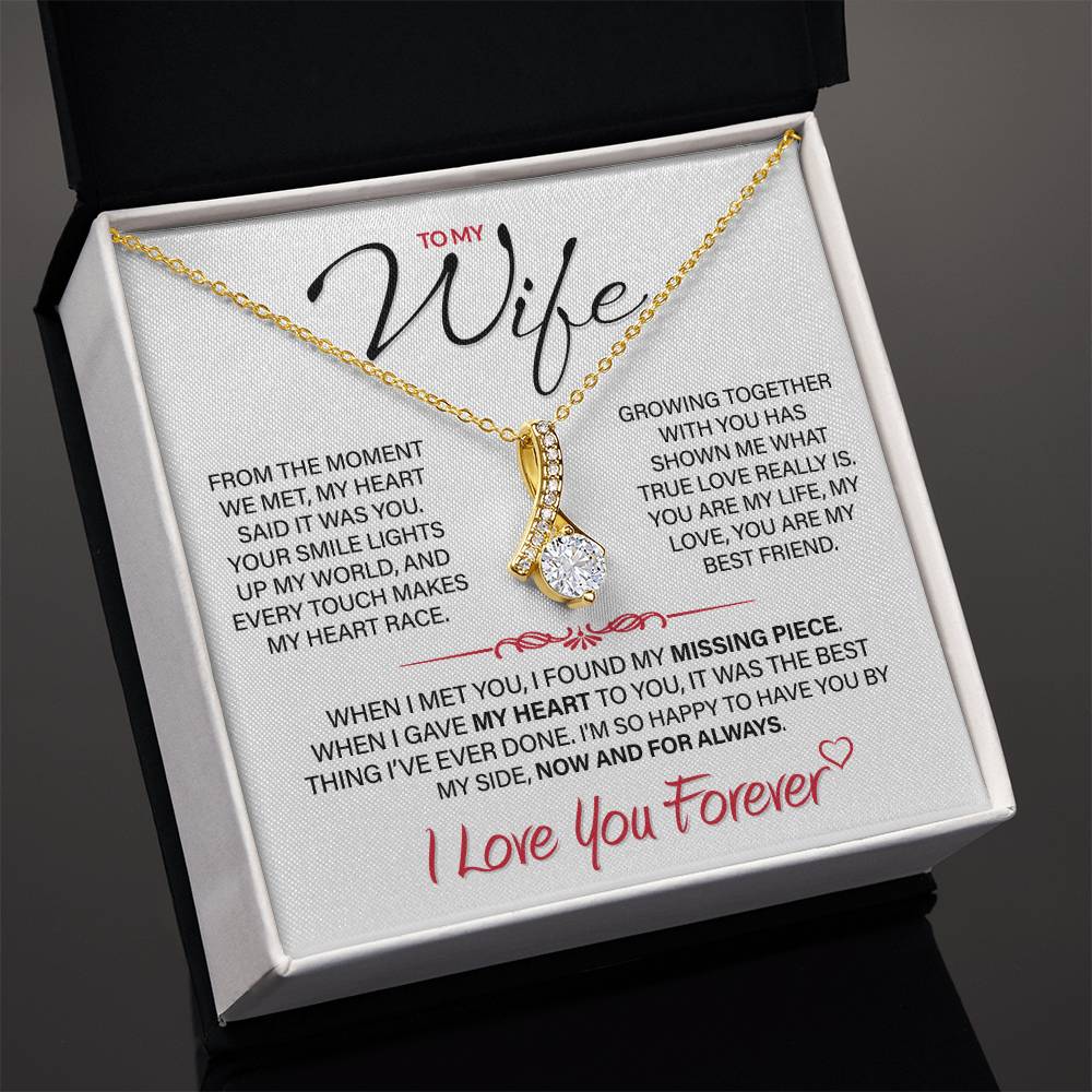 Best Gift for Your Wife: Forever Love Necklace - Remind Her of Your Love