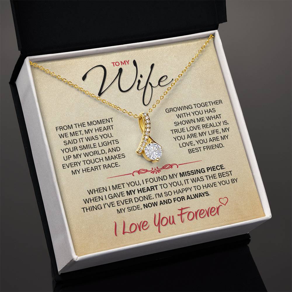 Best Gift for Your Wife: Forever Love Necklace - Remind Her of Your Love