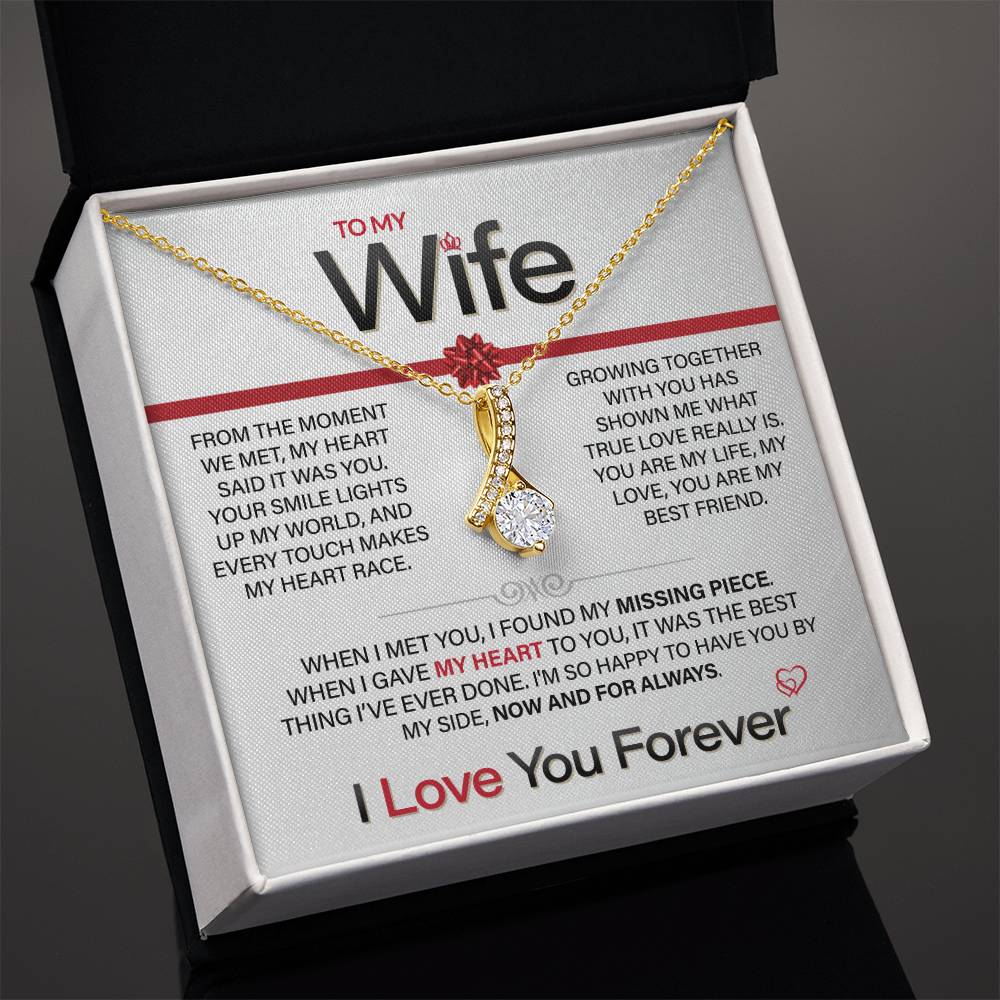 Best Gift for Your Wife: Forever Love Necklace - Remind Her of Your Love