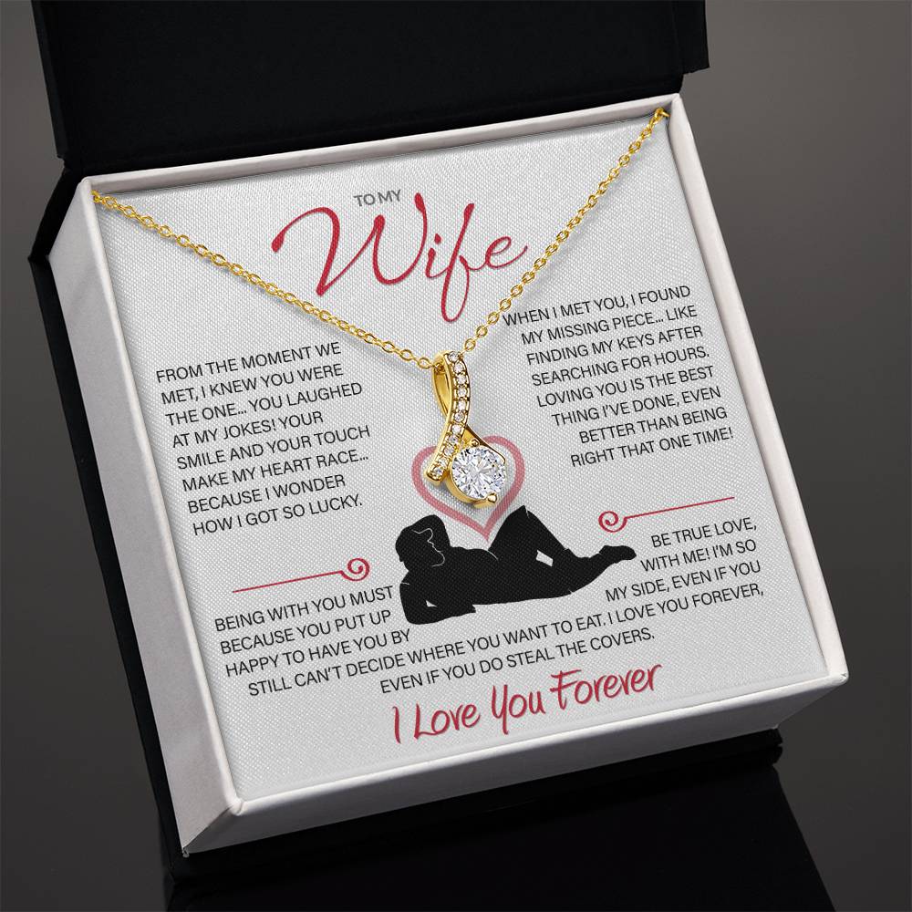 Best Gift for Your Wife: Forever Love Necklace - Remind Her What She Means to You