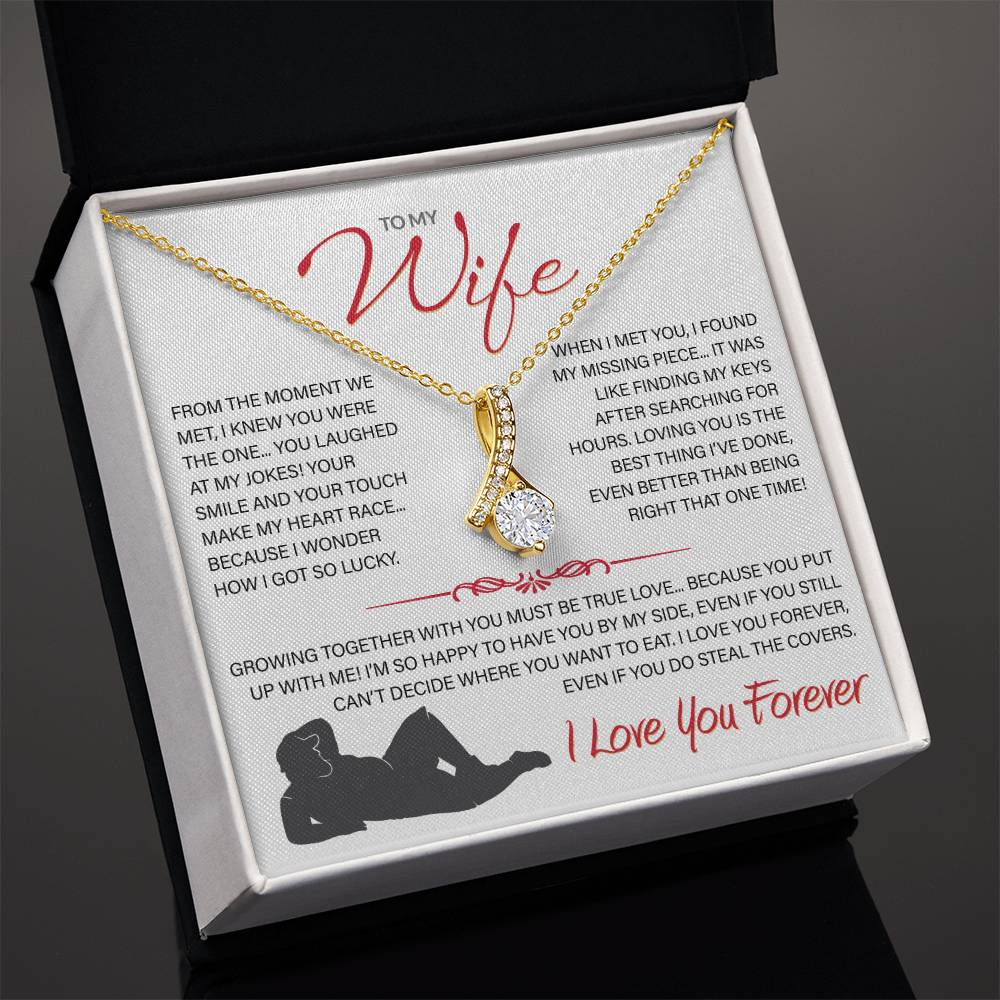 Best Gift for Your Wife: Forever Love Necklace - Remind Her What She Means to You