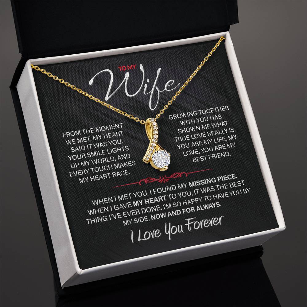 Best Gift for Your Wife: Forever Love Necklace - Remind Her of Your Love