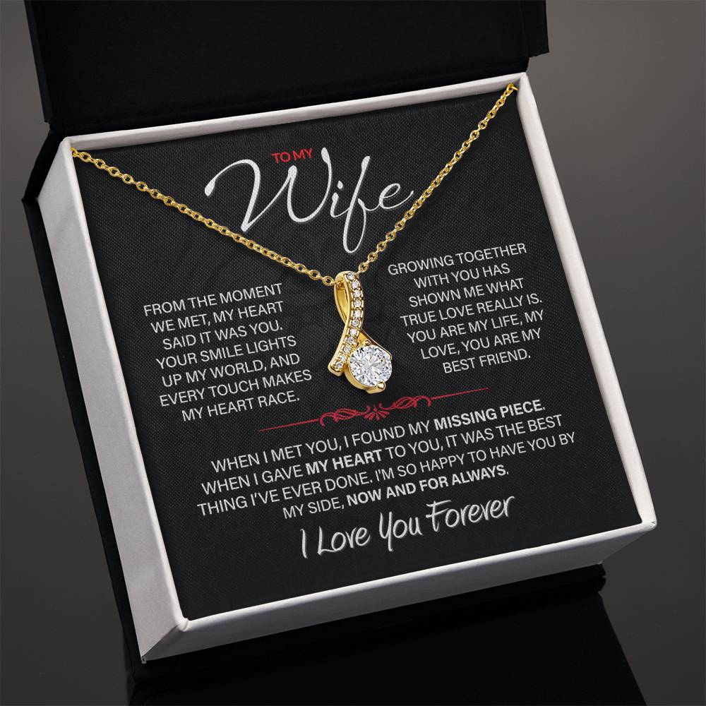 Best Gift for Your Wife: Forever Love Necklace - Remind Her of Your Love