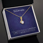 Best Gift for Soulmate: Beautiful Soulmate Love Pedant Necklace to Melt Their Heart [Floral]