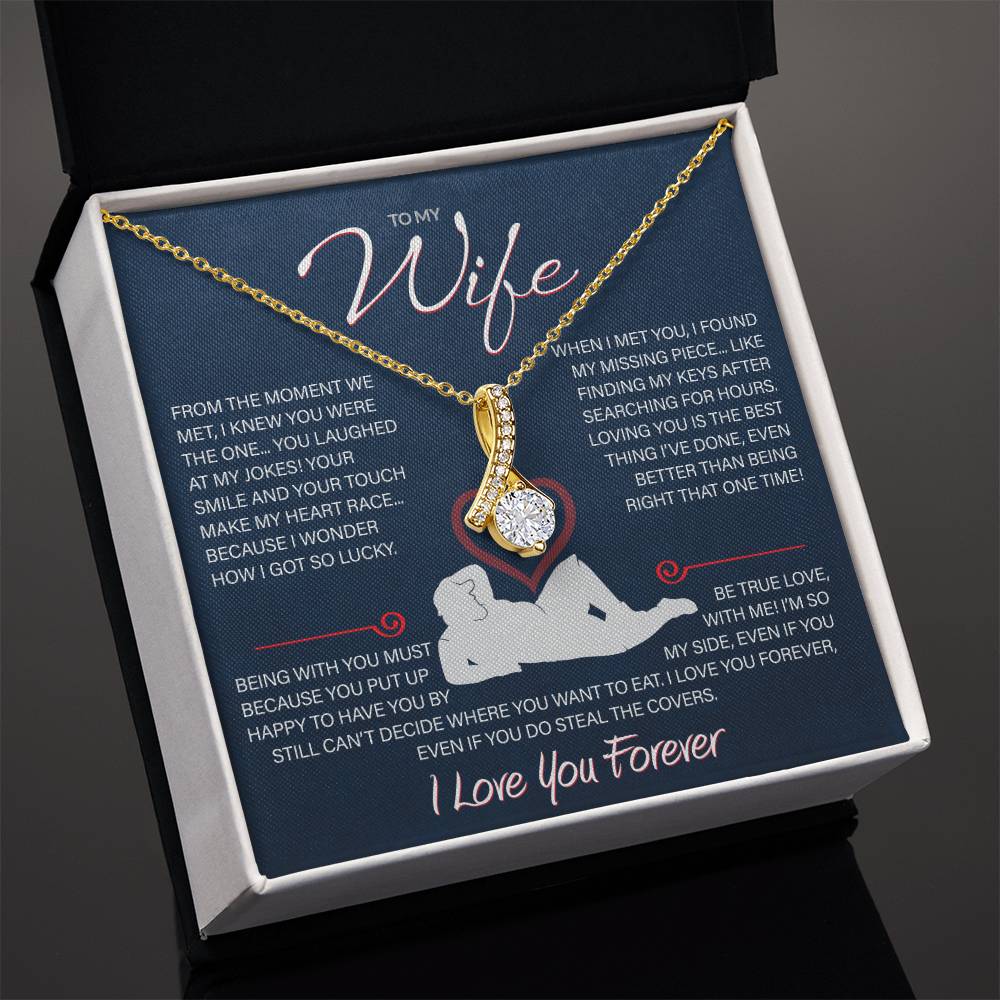 Best Gift for Your Wife: Forever Love Necklace - Remind Her What She Means to You