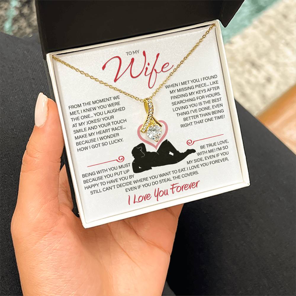 Best Gift for Your Wife: Forever Love Necklace - Remind Her What She Means to You