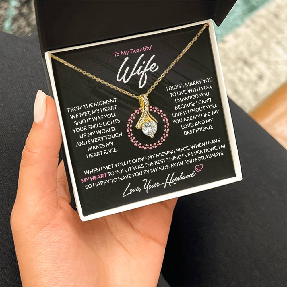 Best Gift for Your Wife: Forever Love Necklace - Remind Her of Your Love