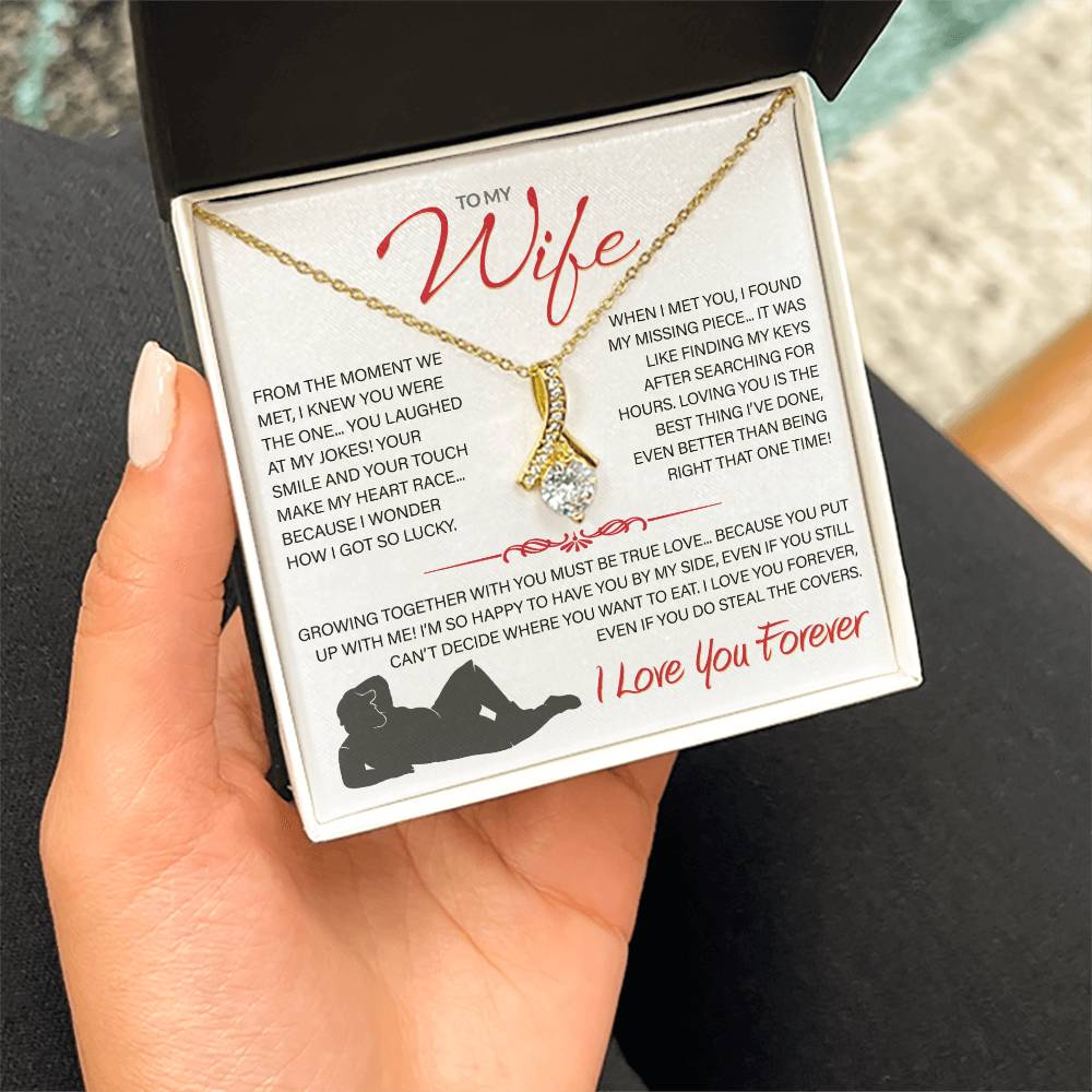 Best Gift for Your Wife: Forever Love Necklace - Remind Her What She Means to You