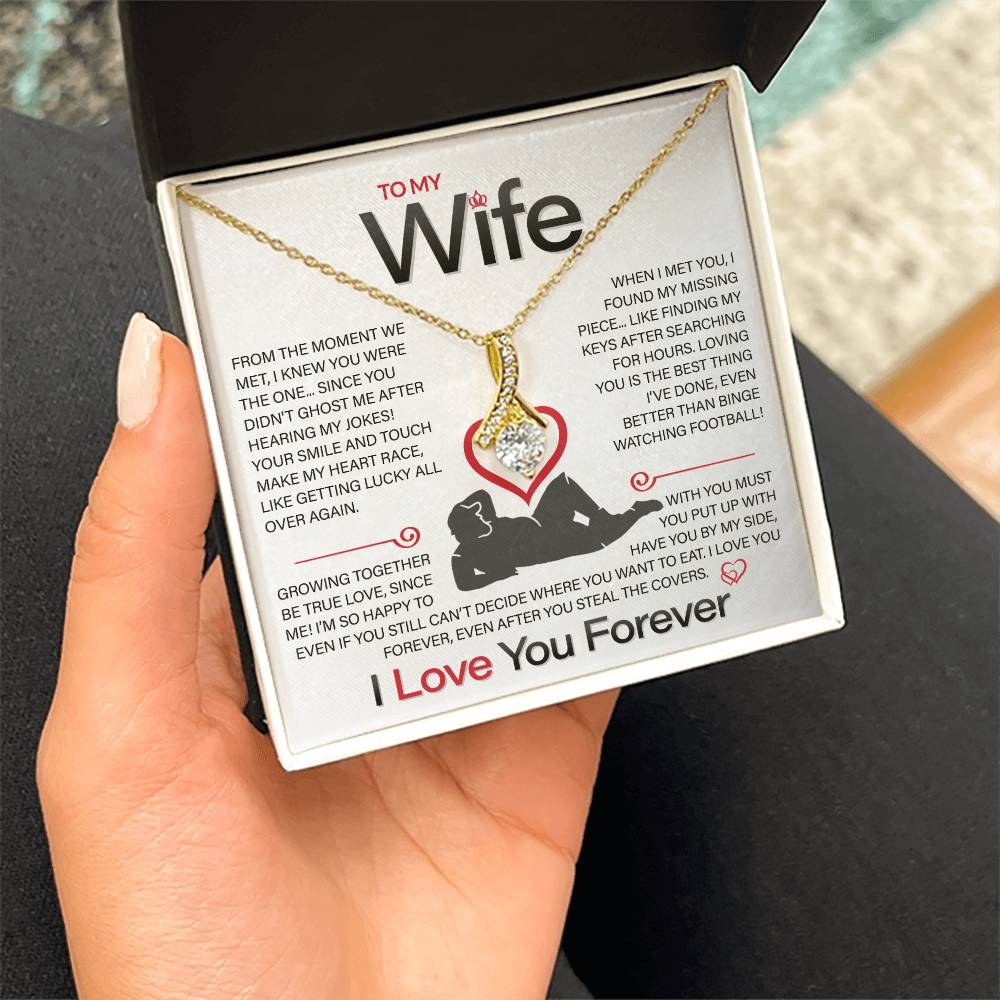 Best Gift for Your Wife: Forever Love Necklace - Remind Her What She Means to You