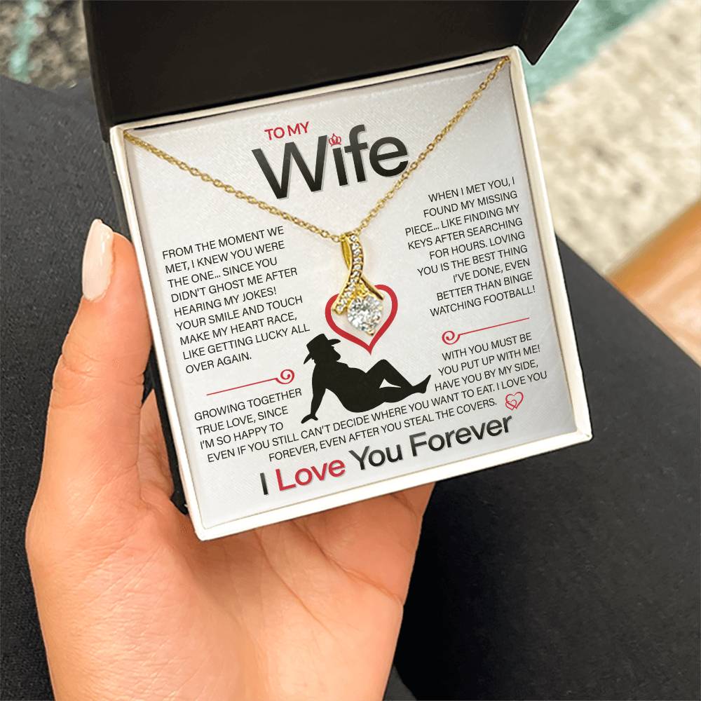 Best Gift for Your Wife: Forever Love Necklace - Remind Her What She Means to You