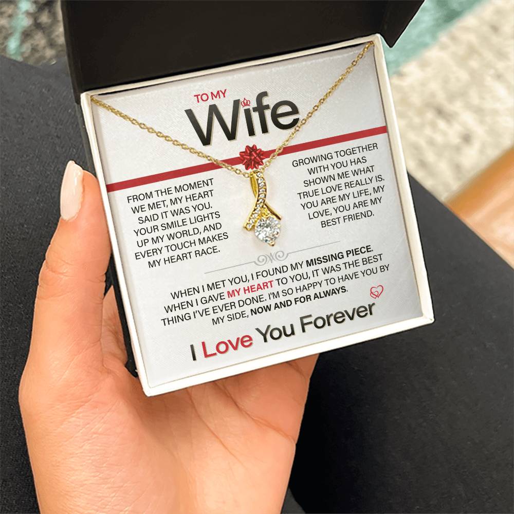 Best Gift for Your Wife: Forever Love Necklace - Remind Her of Your Love