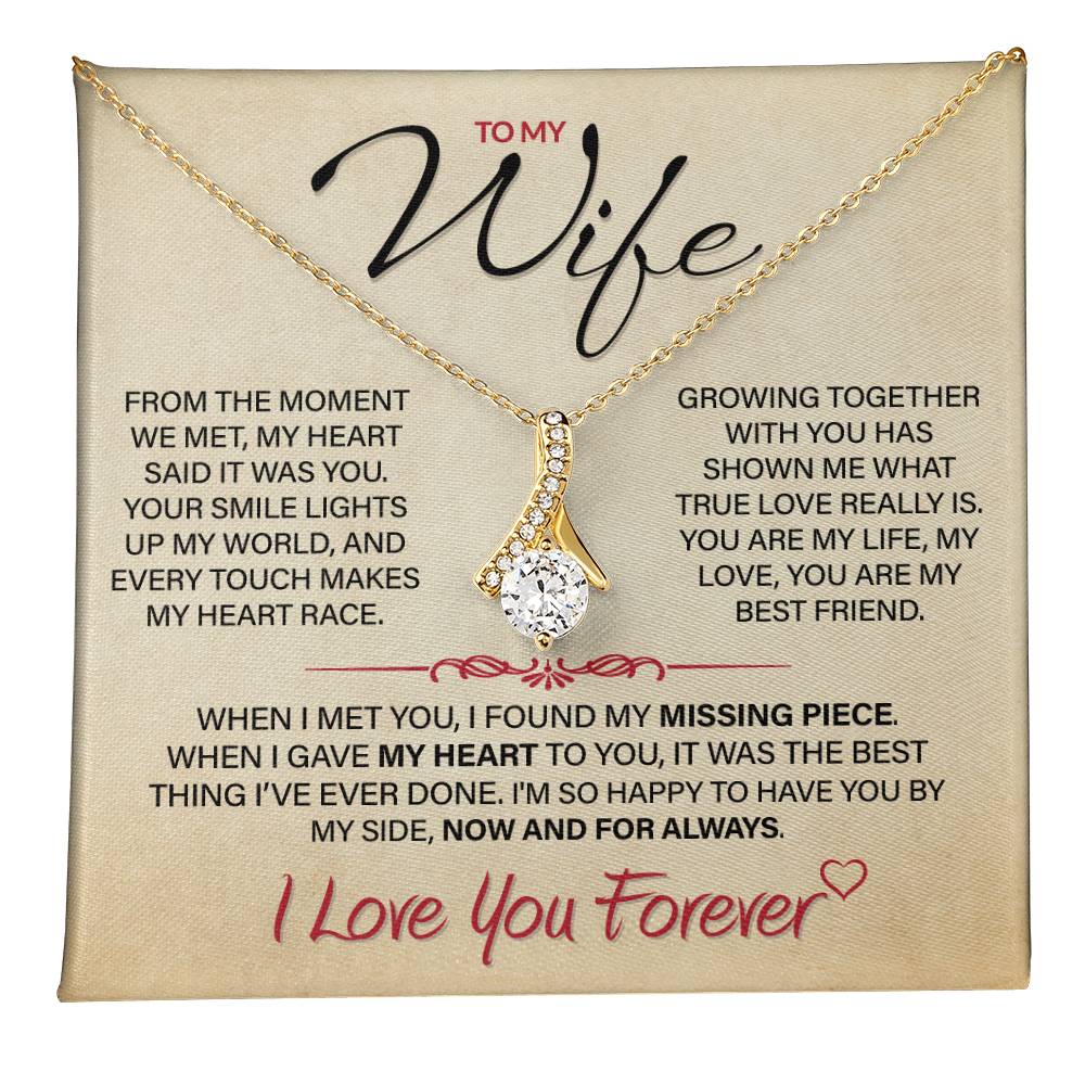 Best Gift for Your Wife: Forever Love Necklace - Remind Her of Your Love