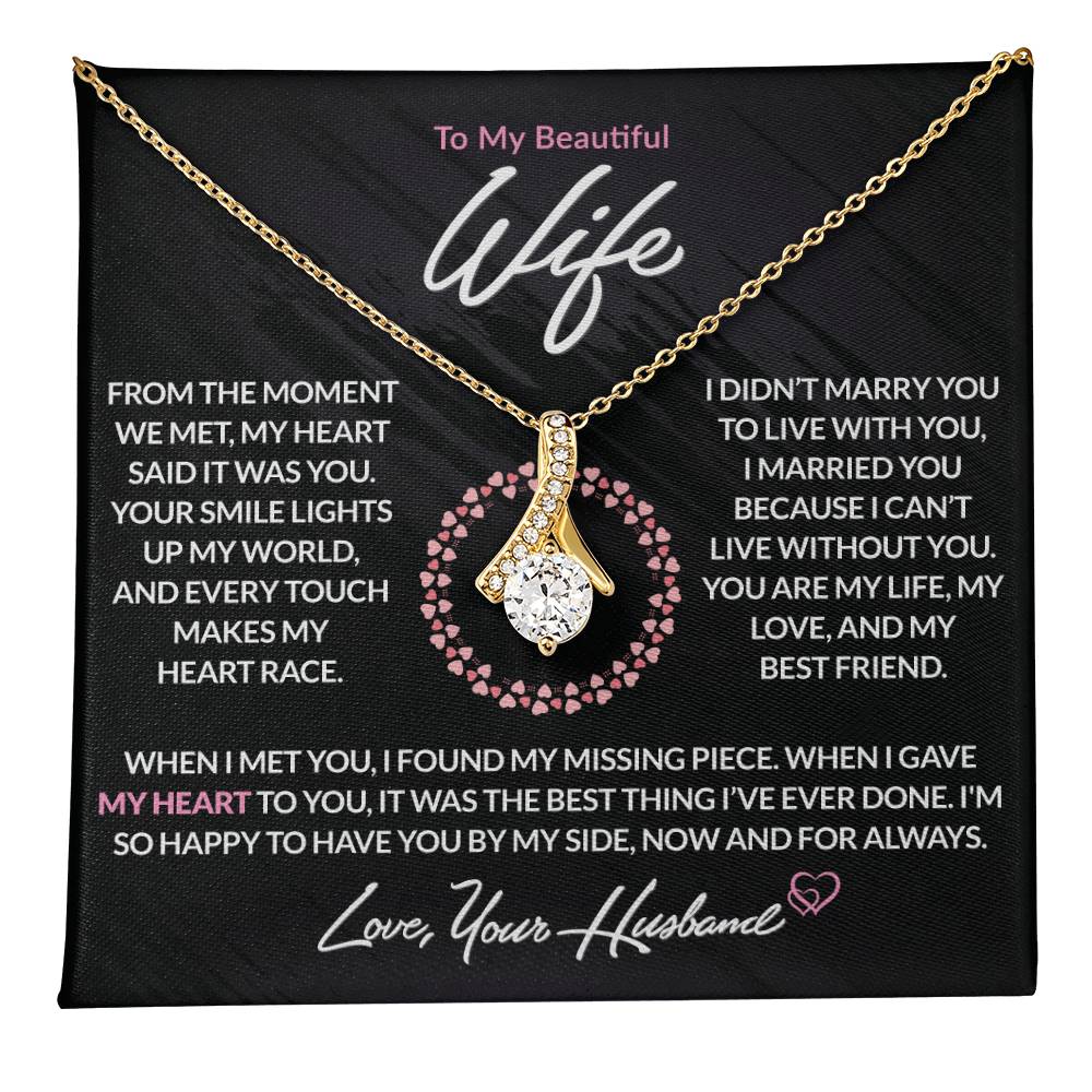 Best Gift for Your Wife: Forever Love Necklace - Remind Her of Your Love