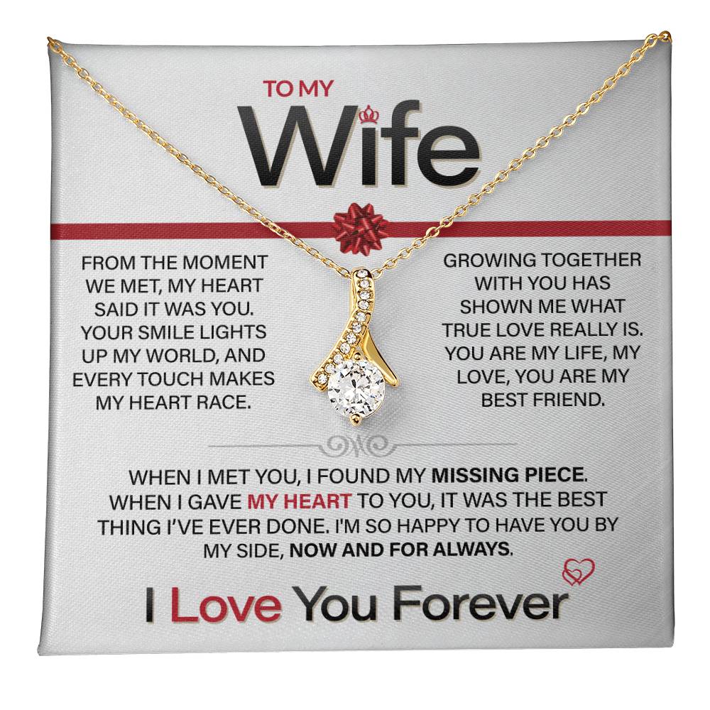 Best Gift for Your Wife: Forever Love Necklace - Remind Her of Your Love