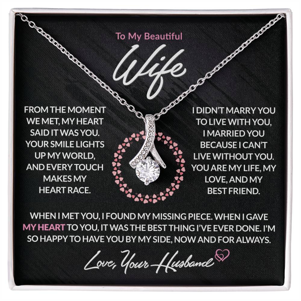 Best Gift for Your Wife: Forever Love Necklace - Remind Her of Your Love