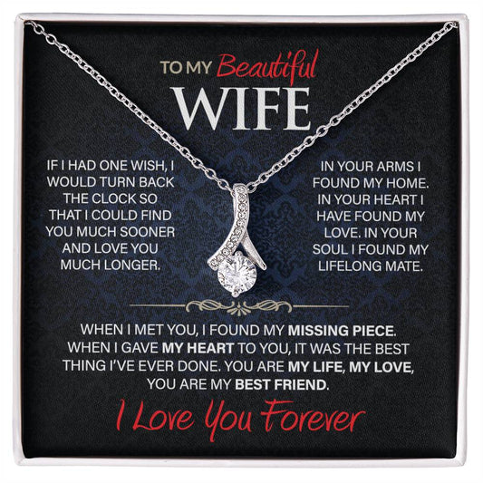 Best Gift for Your Beautiful Wife: Forever Love Necklace to Melt Her Heart