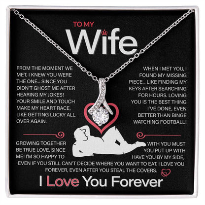 Best Gift for Your Wife: Forever Love Necklace - Remind Her What She Means to You