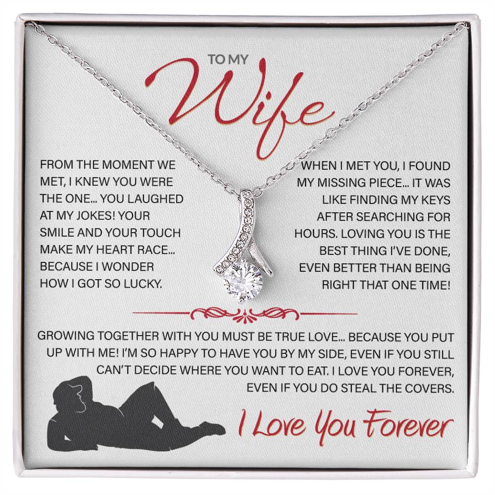 Best Gift for Your Wife: Forever Love Necklace - Remind Her What She Means to You