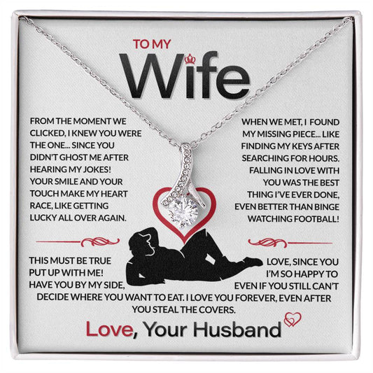 Best Gift for Your Wife: Forever Love Necklace - Remind Her What She Means to You