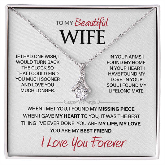 Best Gift for Your Beautiful Wife: Forever Love Necklace to Melt Her Heart