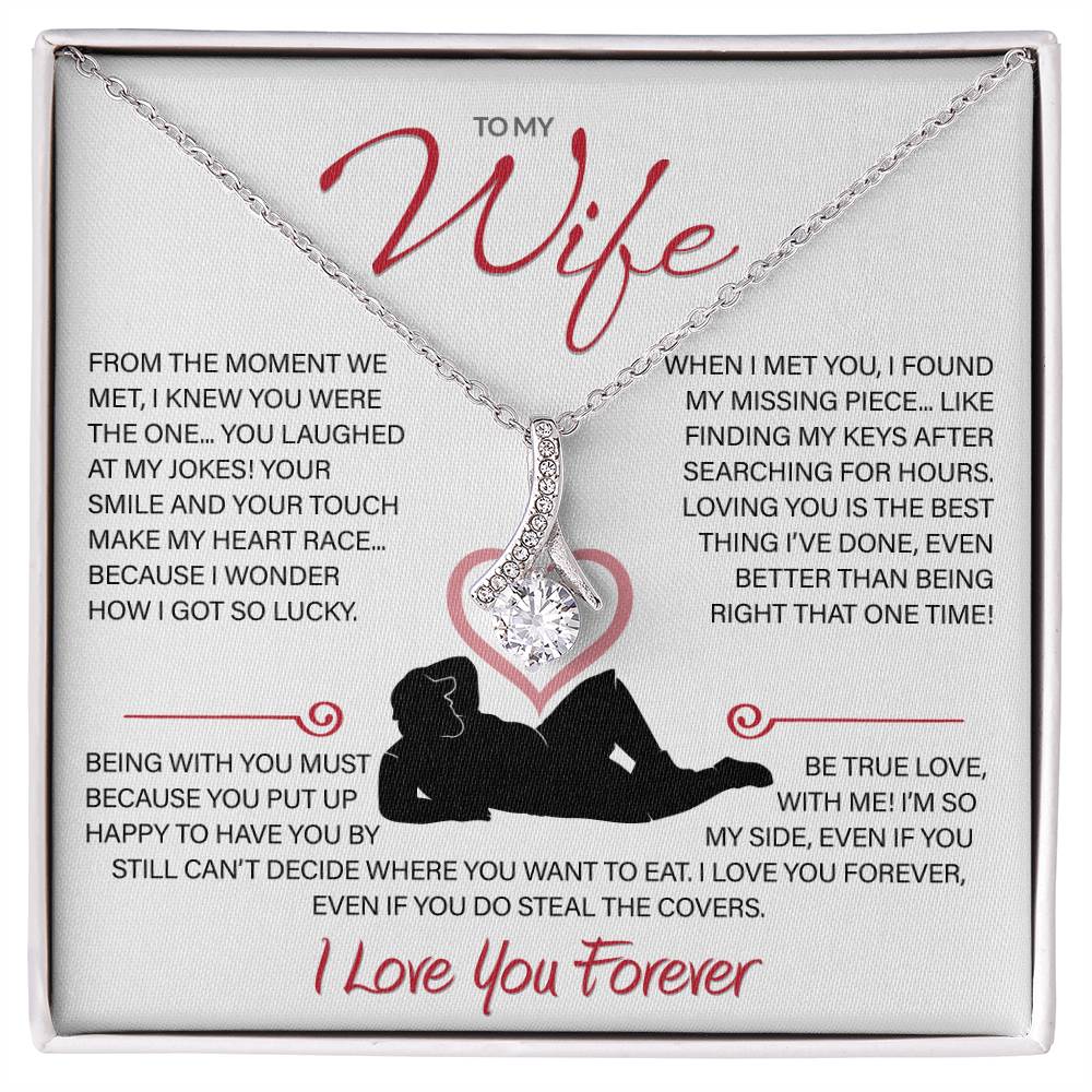 Best Gift for Your Wife: Forever Love Necklace - Remind Her What She Means to You