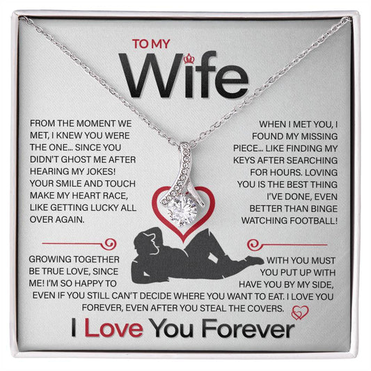 Best Gift for Your Wife: Forever Love Necklace - Remind Her What She Means to You