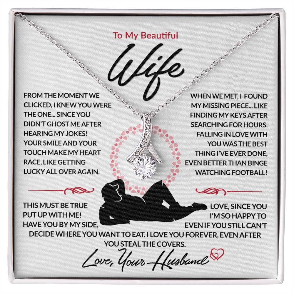 Best Gift for Your Wife: Forever Love Necklace - Remind Her What She Means to You