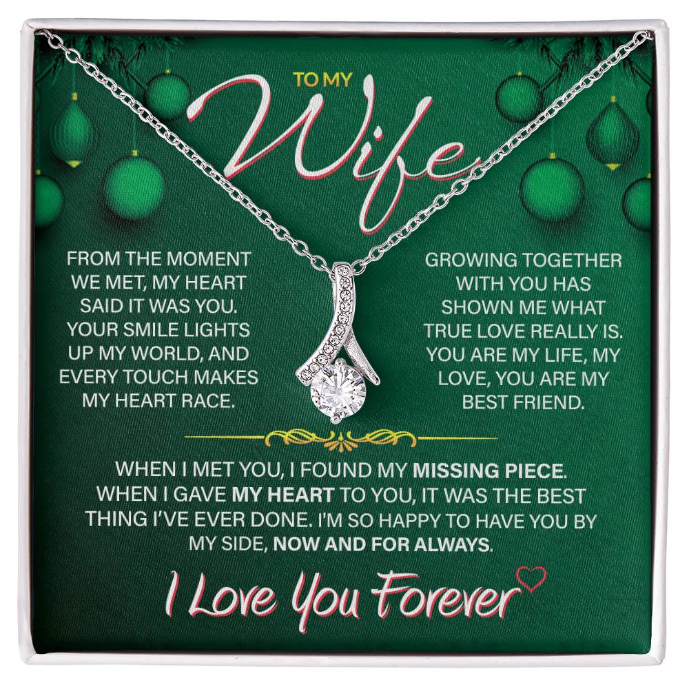 Best Gift for Your Wife: Forever Love Necklace - Remind Her of Your Love