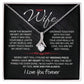 Best Gift for Your Wife: Forever Love Necklace - Remind Her of Your Love