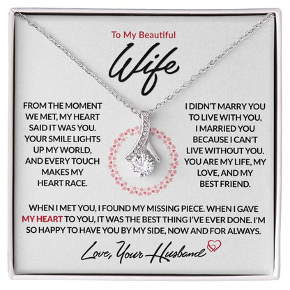 Best Gift for Your Wife: Forever Love Necklace - Remind Her of Your Love