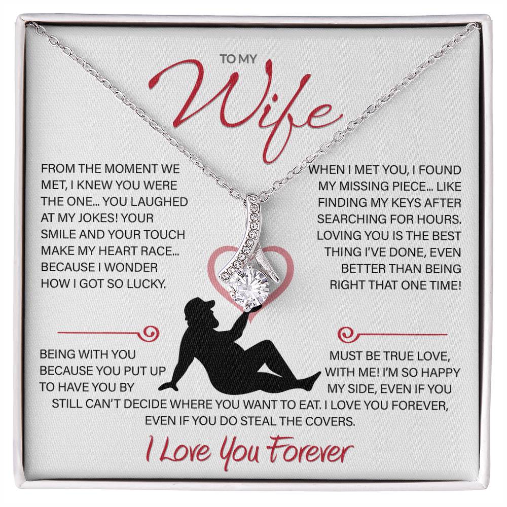 Best Gift for Your Wife: Forever Love Necklace - Remind Her What She Means to You