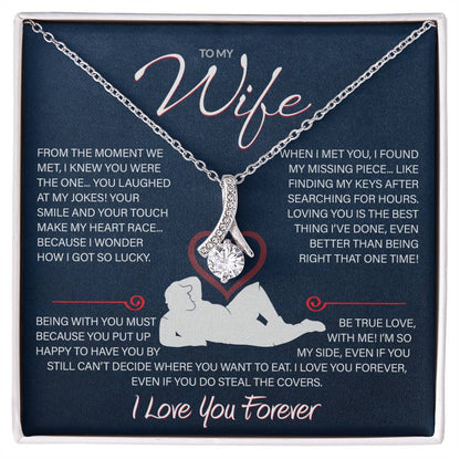 Best Gift for Your Wife: Forever Love Necklace - Remind Her What She Means to You