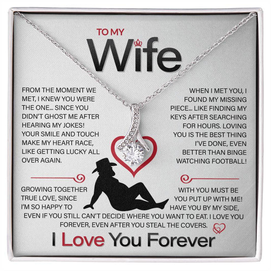 Best Gift for Your Wife: Forever Love Necklace - Remind Her What She Means to You