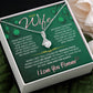 Best Gift for Your Wife: Forever Love Necklace - Remind Her of Your Love