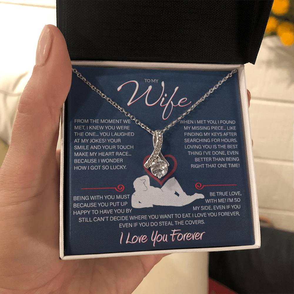 Best Gift for Your Wife: Forever Love Necklace - Remind Her What She Means to You