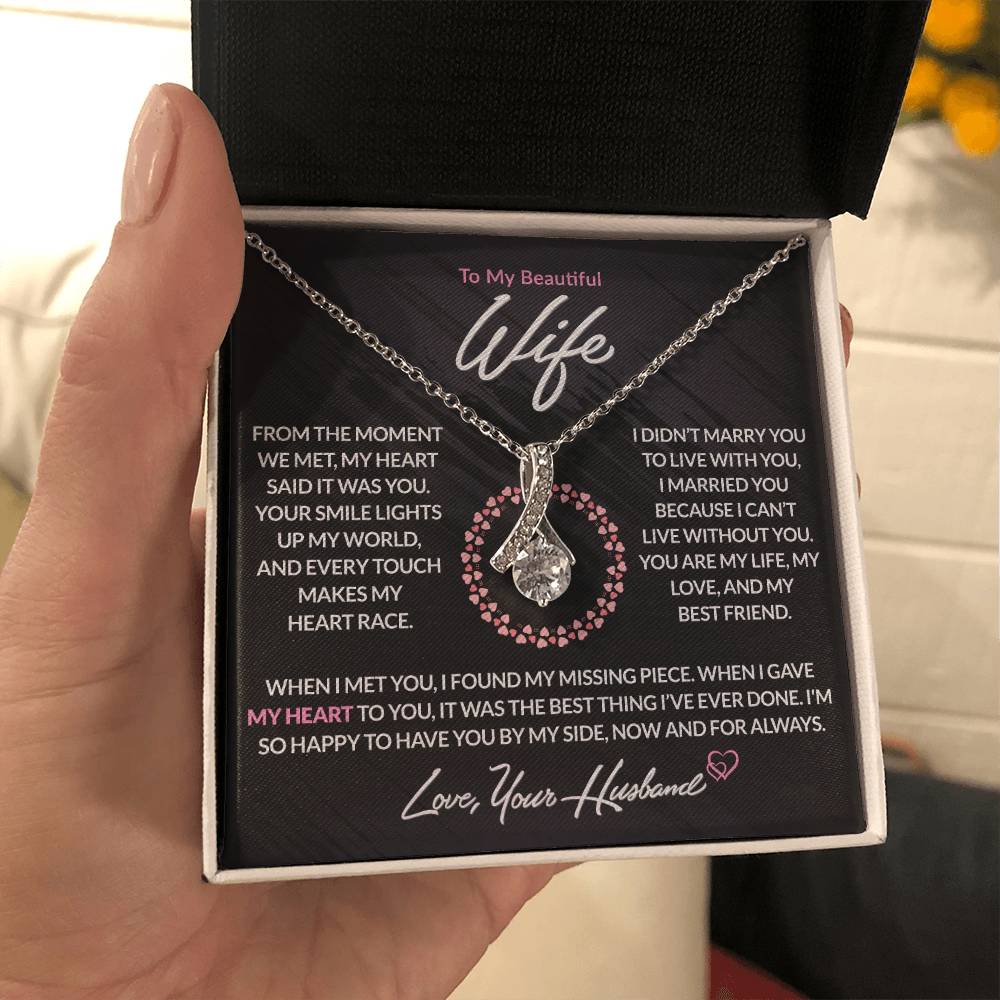 Best Gift for Your Wife: Forever Love Necklace - Remind Her of Your Love