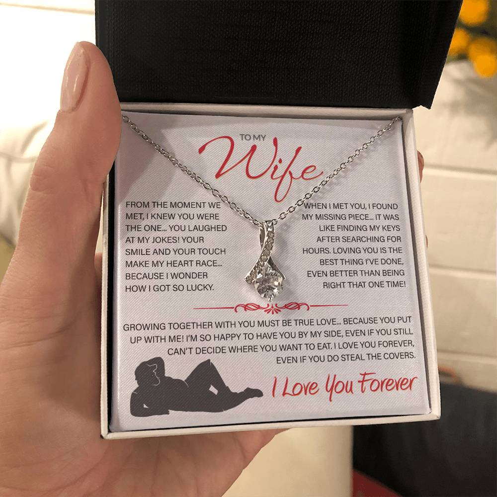 Best Gift for Your Wife: Forever Love Necklace - Remind Her What She Means to You