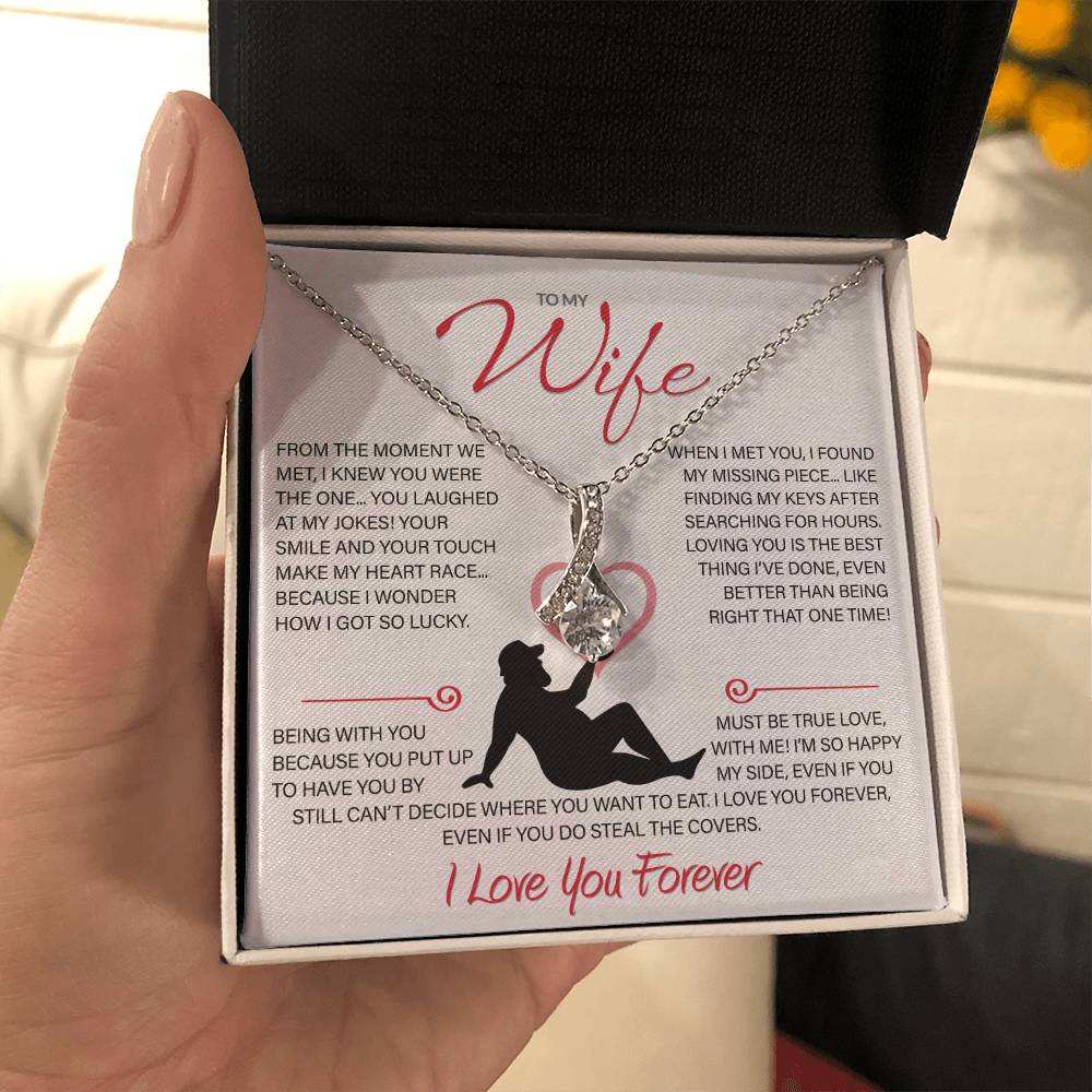 Best Gift for Your Wife: Forever Love Necklace - Remind Her What She Means to You