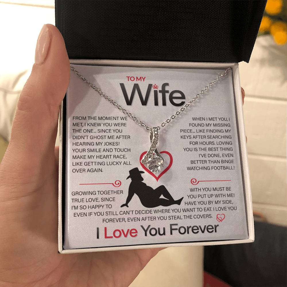 Best Gift for Your Wife: Forever Love Necklace - Remind Her What She Means to You