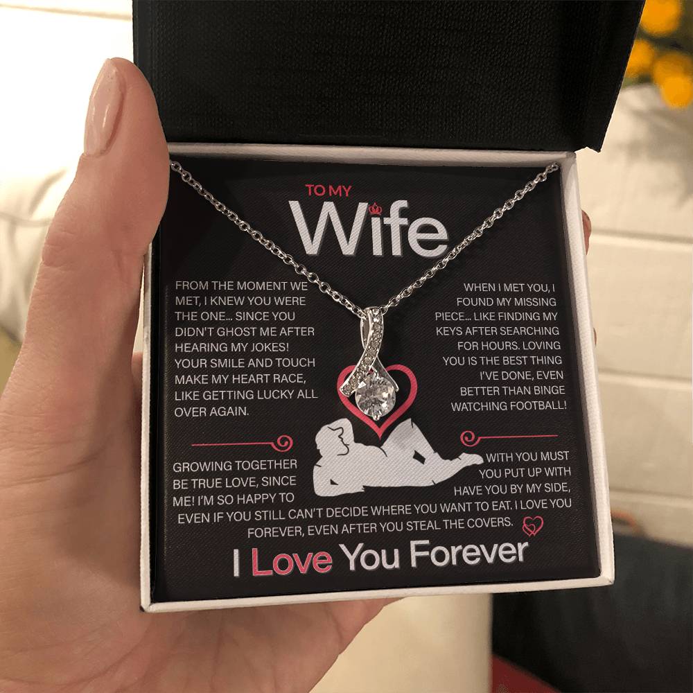 Best Gift for Your Wife: Forever Love Necklace - Remind Her What She Means to You