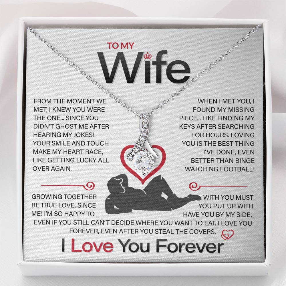 Best Gift for Your Wife: Forever Love Necklace - Remind Her What She Means to You