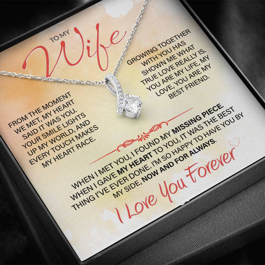 Best Gift for Your Wife: Forever Love Necklace - Remind Her of Your Love