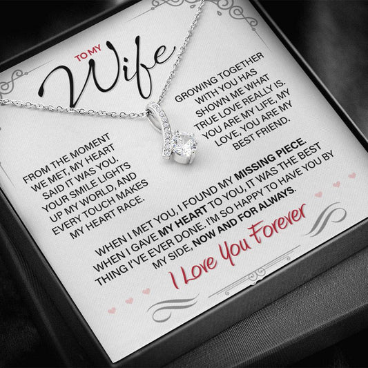 Best Gift for Your Wife: Forever Love Necklace - Remind Her of Your Love