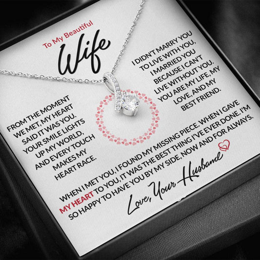 Best Gift for Your Wife: Forever Love Necklace - Remind Her of Your Love