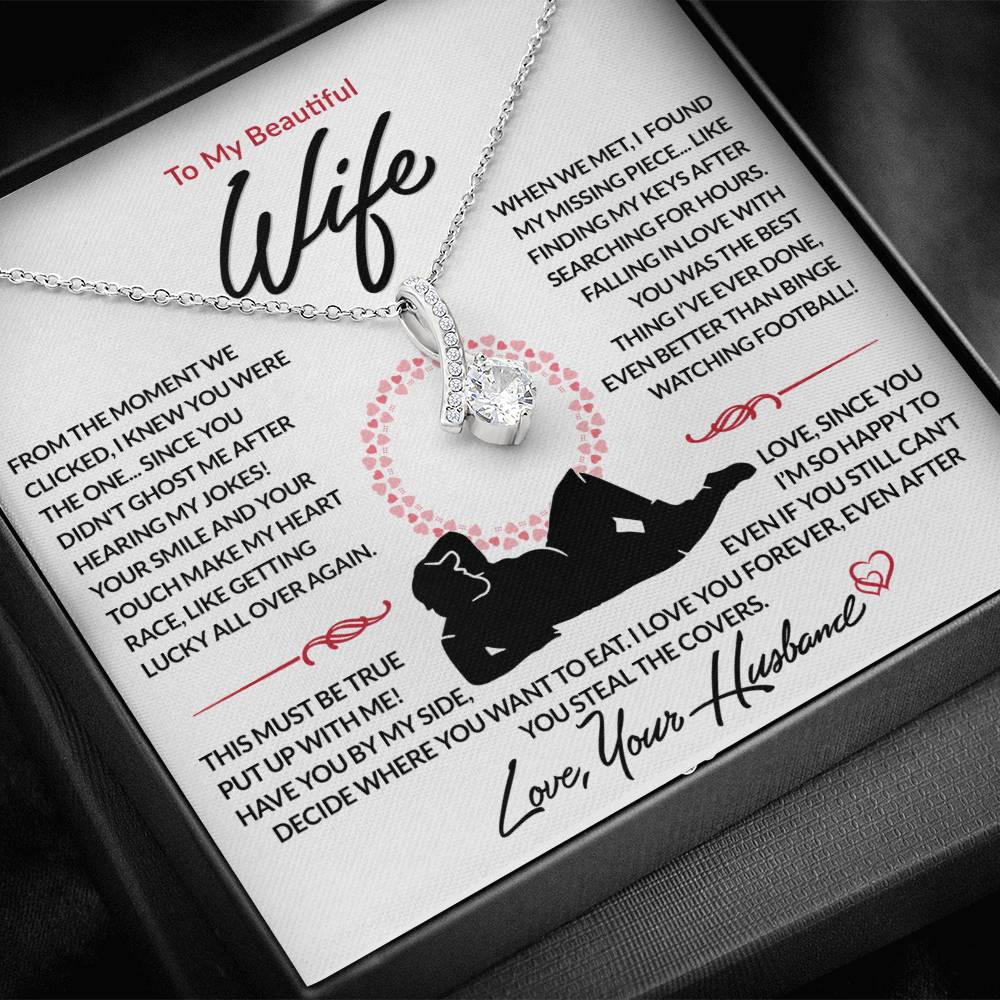 Best Gift for Your Wife: Forever Love Necklace - Remind Her What She Means to You