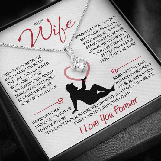 Best Gift for Your Wife: Forever Love Necklace - Remind Her What She Means to You