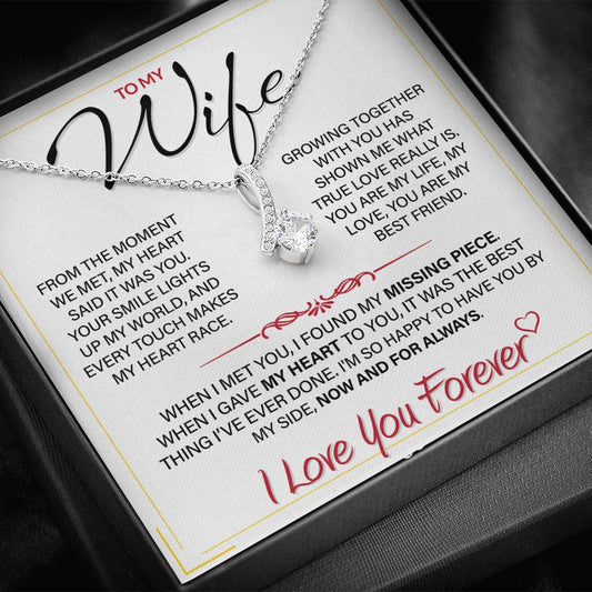 Best Gift for Your Wife: Forever Love Necklace - Remind Her of Your Love