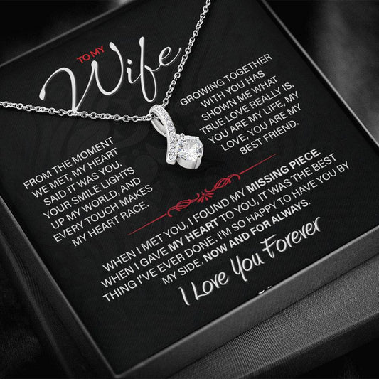 Best Gift for Your Wife: Forever Love Necklace - Remind Her of Your Love