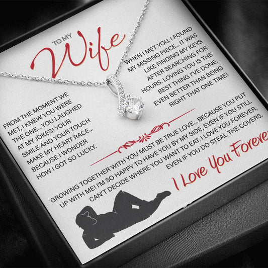 Best Gift for Your Wife: Forever Love Necklace - Remind Her What She Means to You