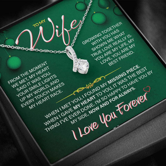 Best Gift for Your Wife: Forever Love Necklace - Remind Her of Your Love